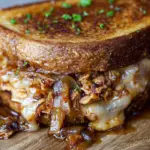 BBQ Chicken Grilled Cheese Sandwich
