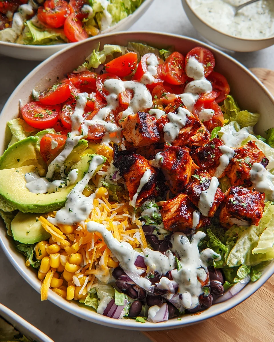 BBQ Chicken Salad