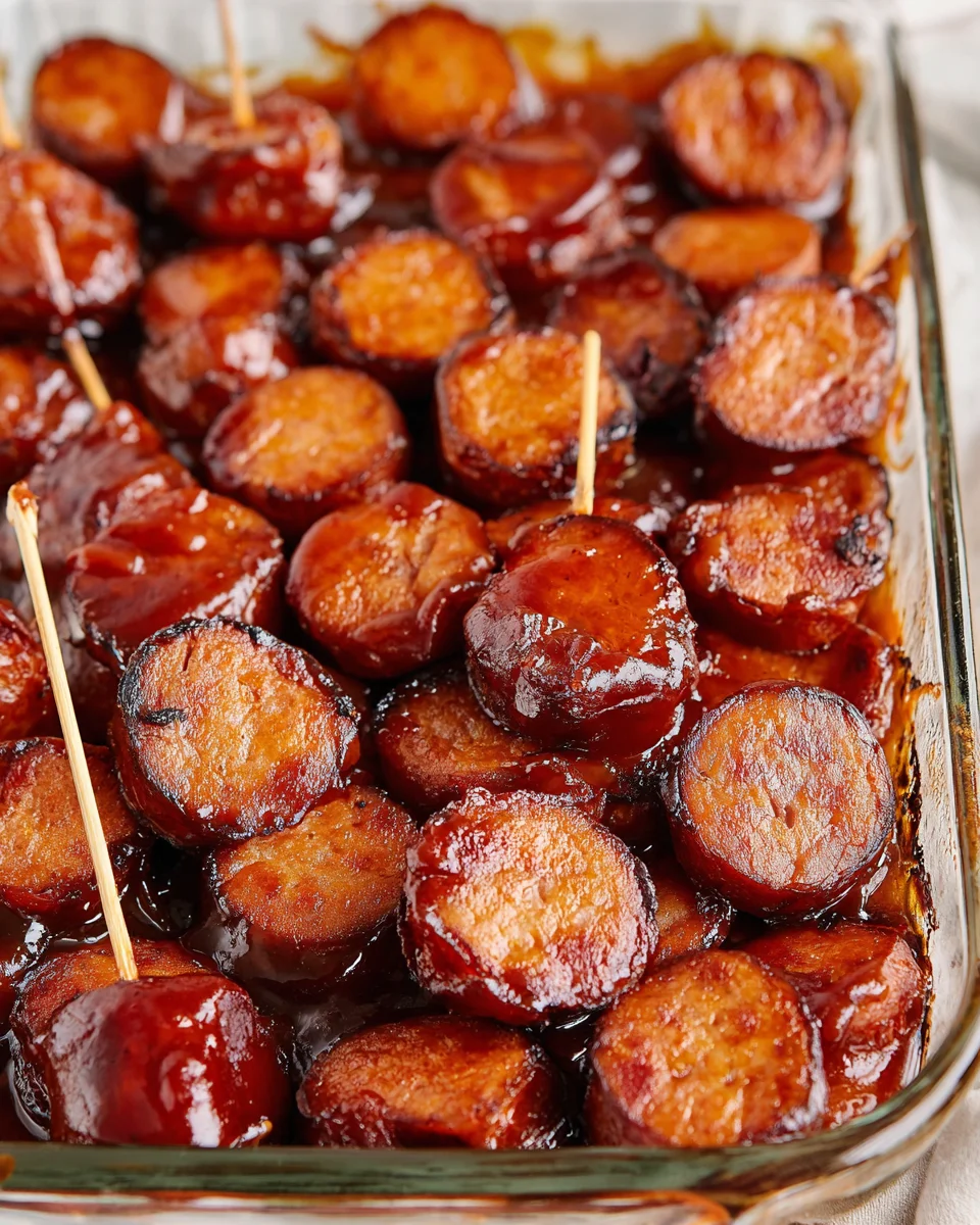 BBQ Sausage Bites