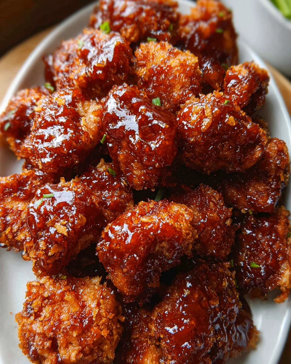 Baked Honey BBQ Chicken Bites 19 Baked Honey BBQ Chicken Bites