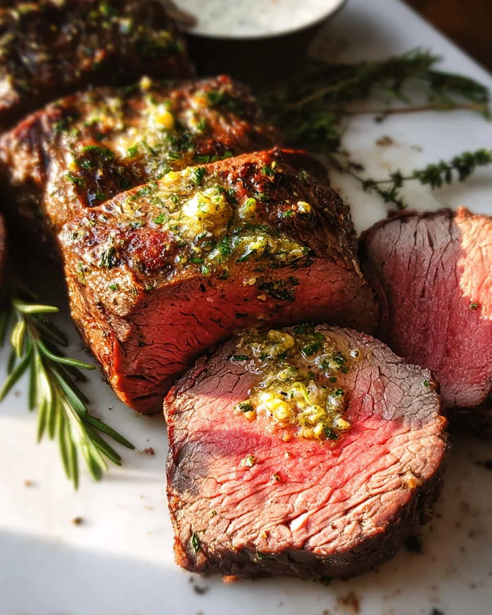 Home 8 Beef Tenderloin Roast (Herbed Garlic Butter)