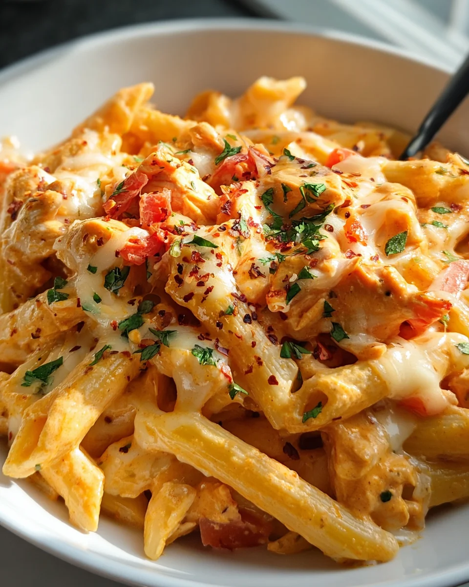 Buffalo Chicken Pasta 26 Buffalo