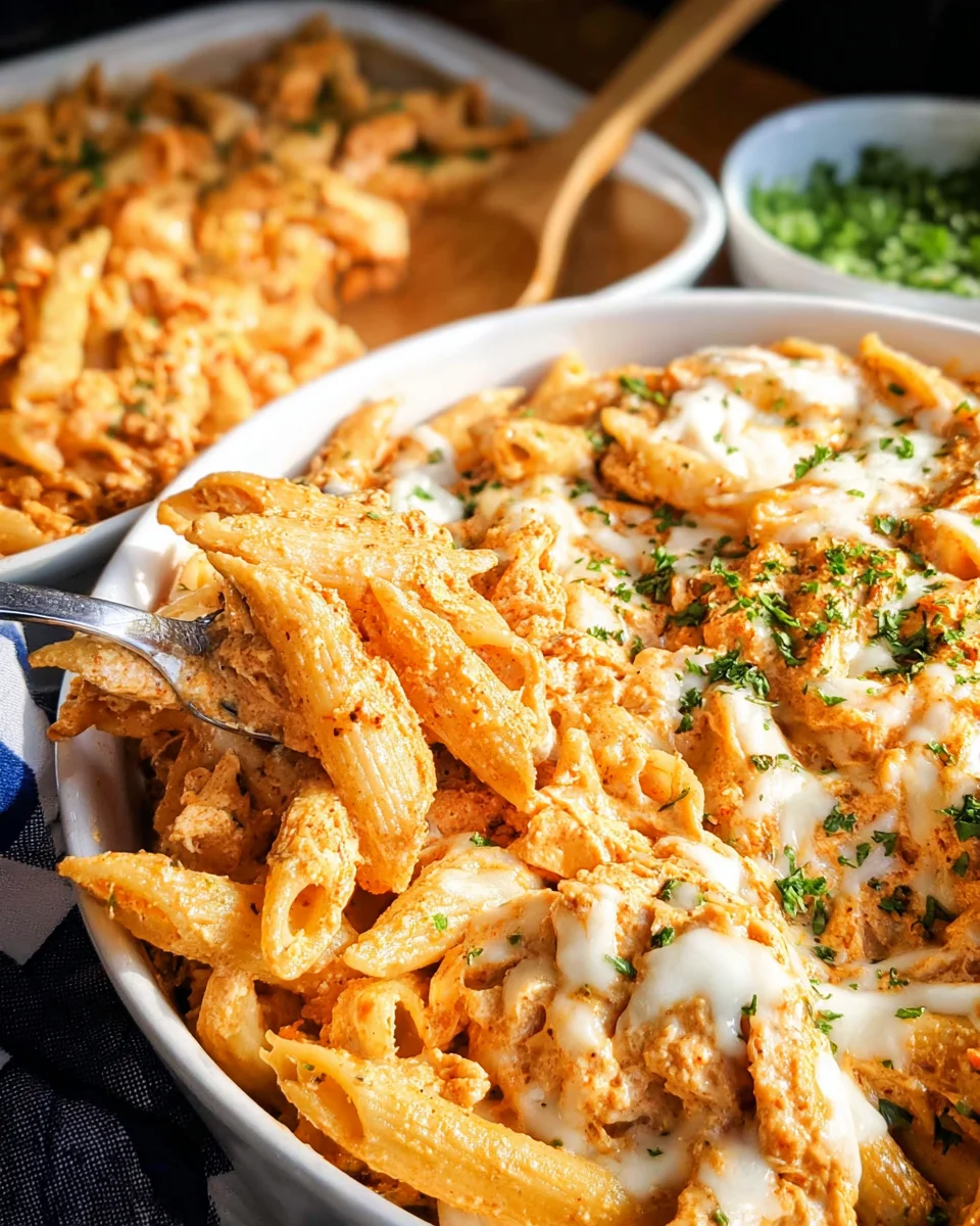 Buffalo Chicken Pasta Recipe