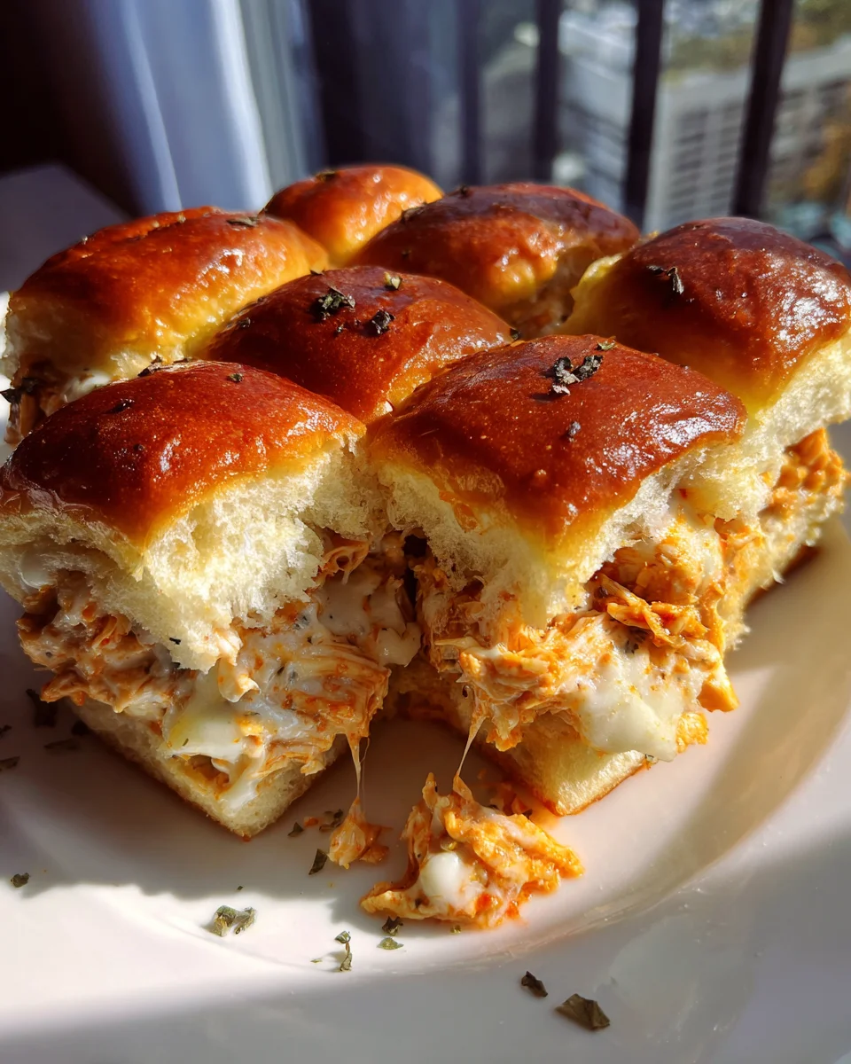 Buffalo Chicken Sliders