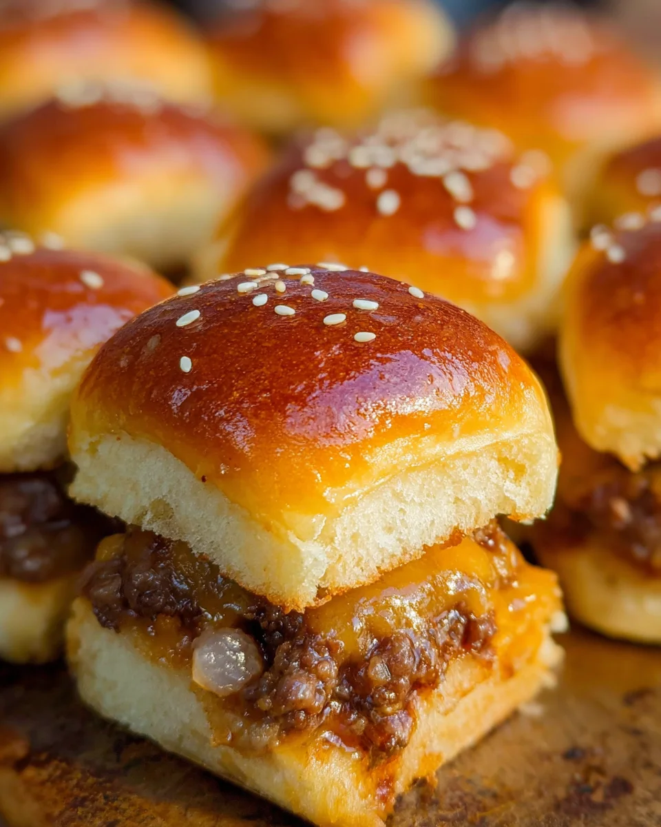 Cheeseburger Sliders (Easy, 30-min Recipe)