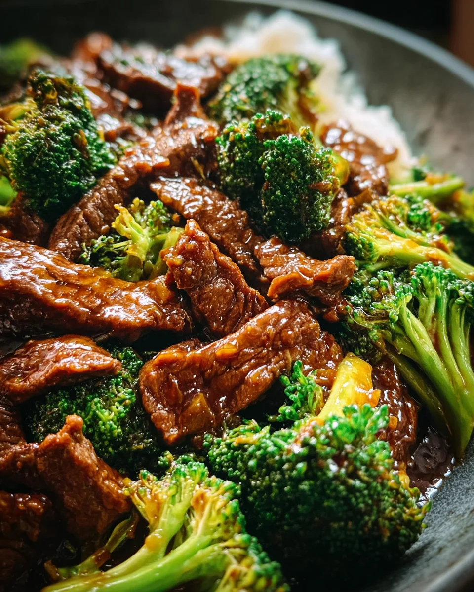 Chinese Beef and Broccoli