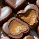 Chocolate Peanut Butter Valentine’s Heart