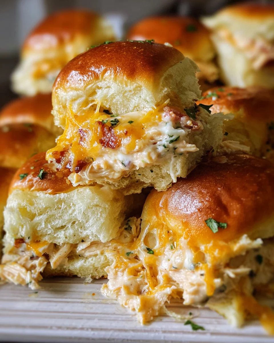 Crack Chicken Sliders