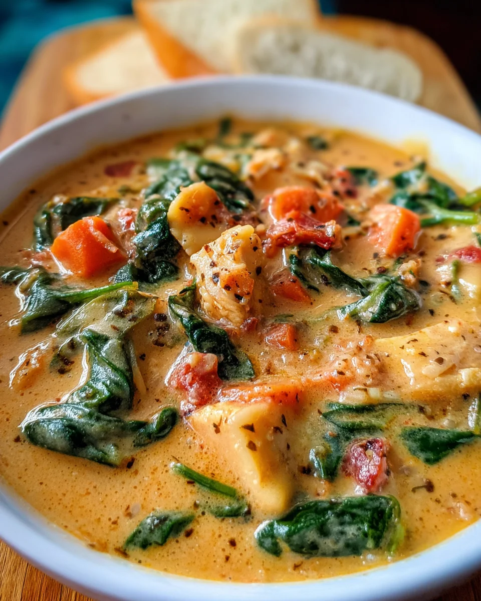 Creamy Marry Me Tuscan Chicken Soup