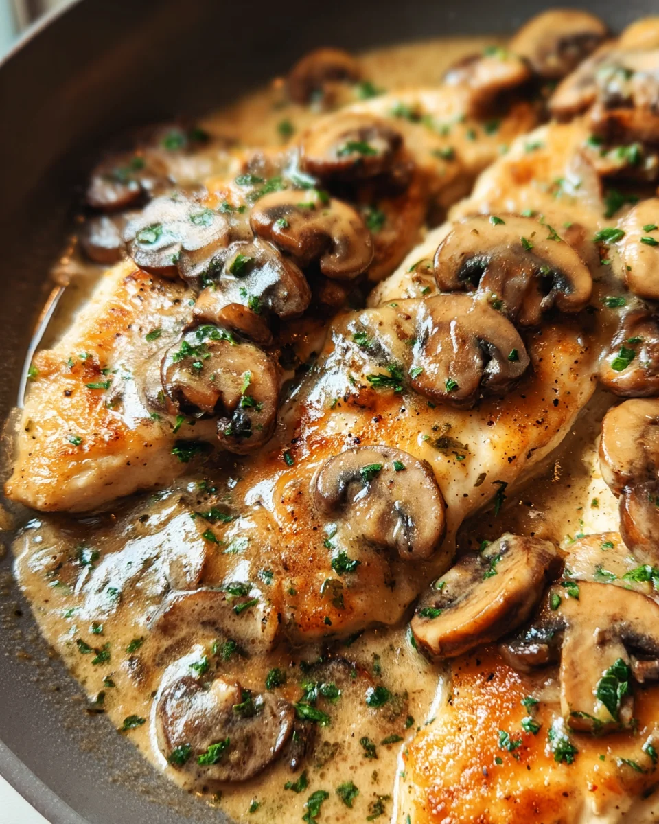 Creamy Mushroom Chicken