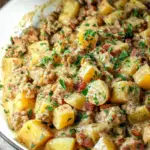 Creamy Sausage and Potatoes