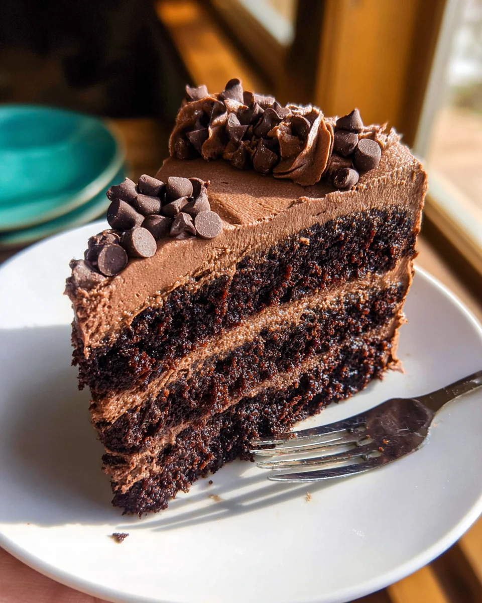 Deliciously Moist Chocolate Layer Cake