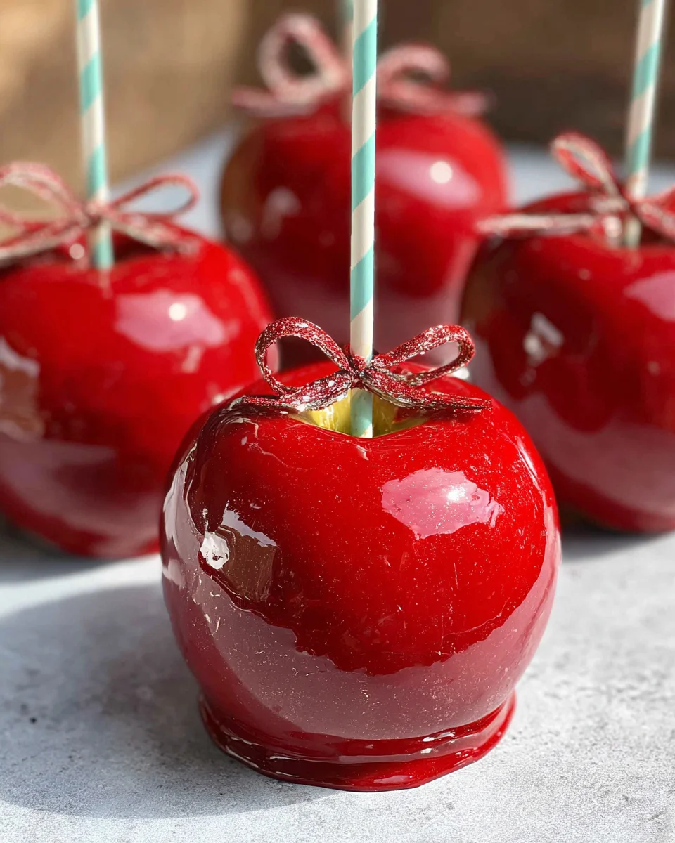 Easy Candy Apple Recipe
