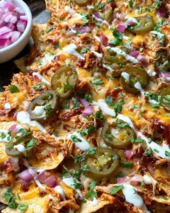 Easy Sheet Pan BBQ Chicken Nachos
