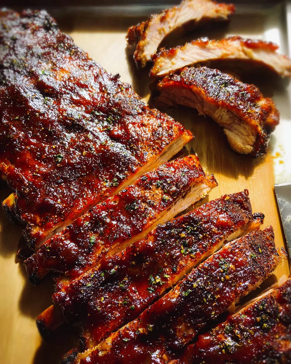 Fall-Off-The-Bone Dry Rub Ribs