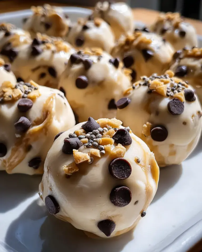 Frozen Greek Yogurt Peanut Butter Bites