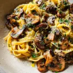 Garlic Mushroom Pasta