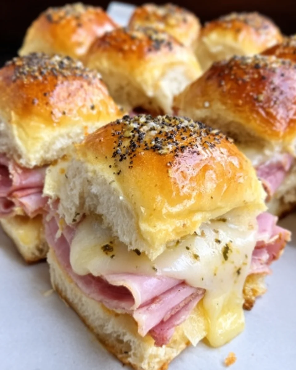 Ham and Cheese Sliders