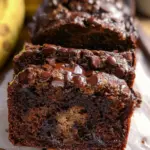 Healthy Chocolate Banana Bread