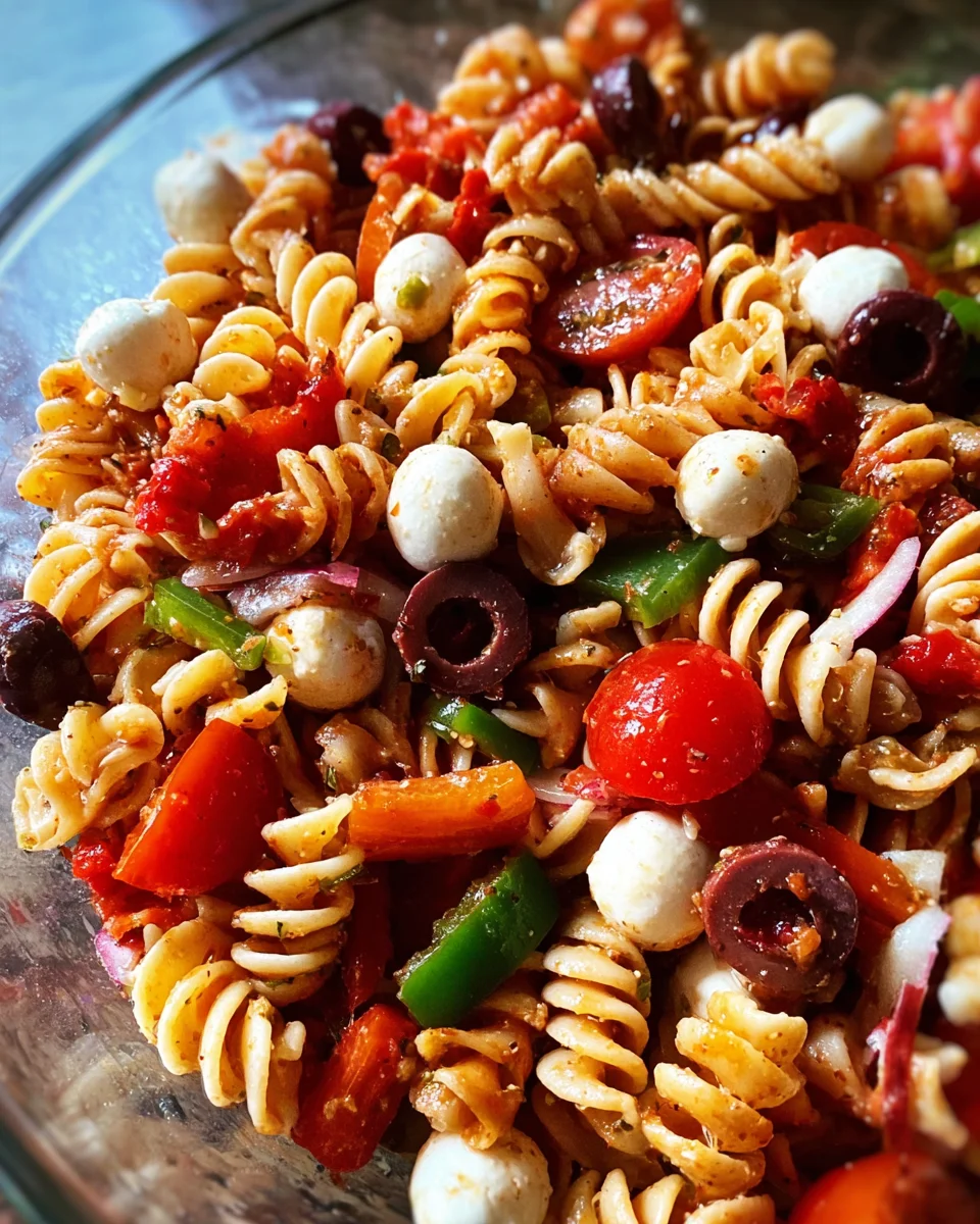 Healthy Italian Pasta Salad 18 Healthy Italian Pasta Salad