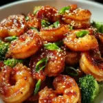 High-Protein Honey Garlic Shrimp