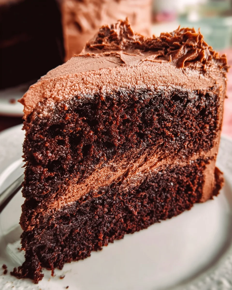 Homemade Chocolate Cake