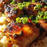 Honey BBQ Chicken Rice