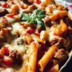 Italian Sausage Penne Casserole