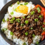 Korean Ground Beef Bowl (25-Minutes)