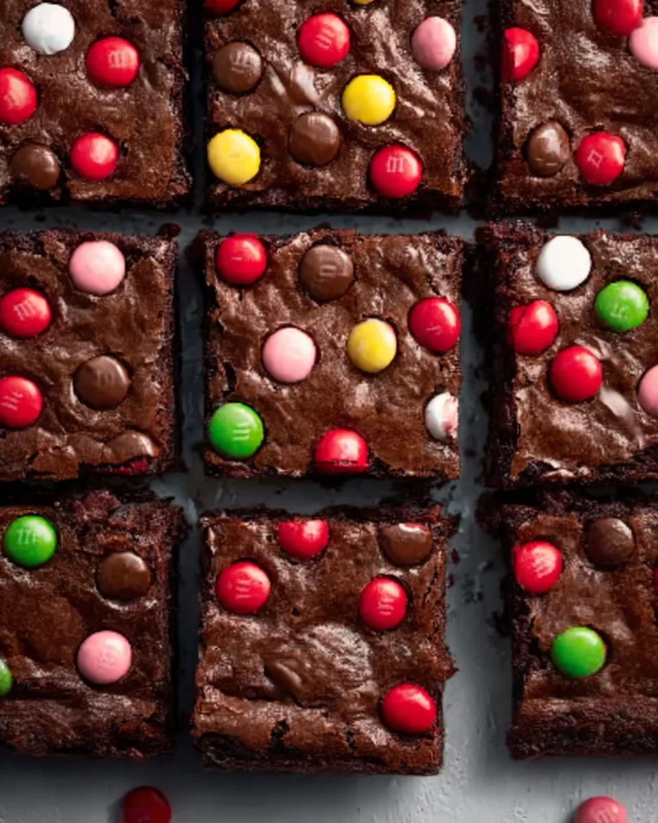 MMs Brownies Recipe 3
