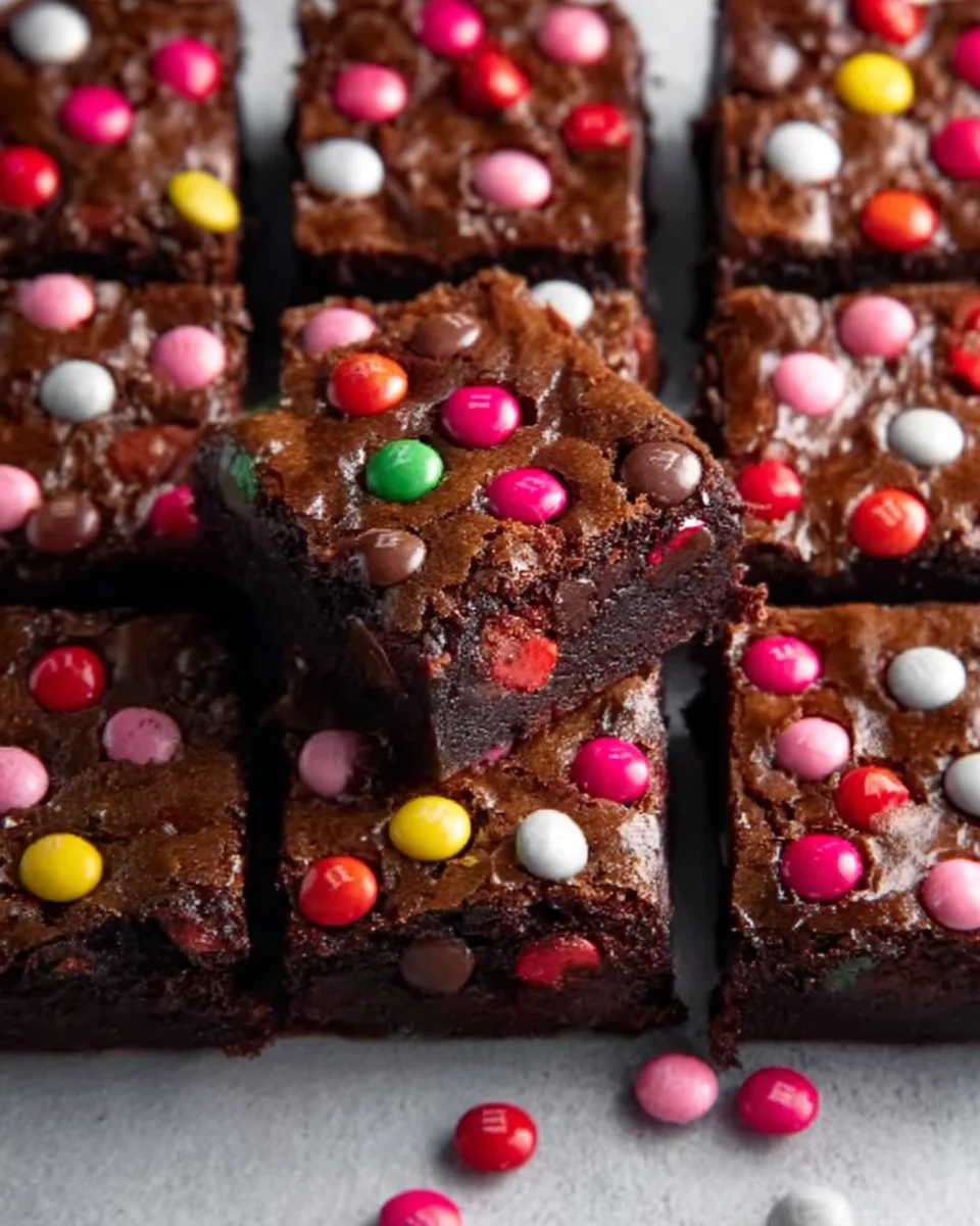 MMs Brownies Recipe 4