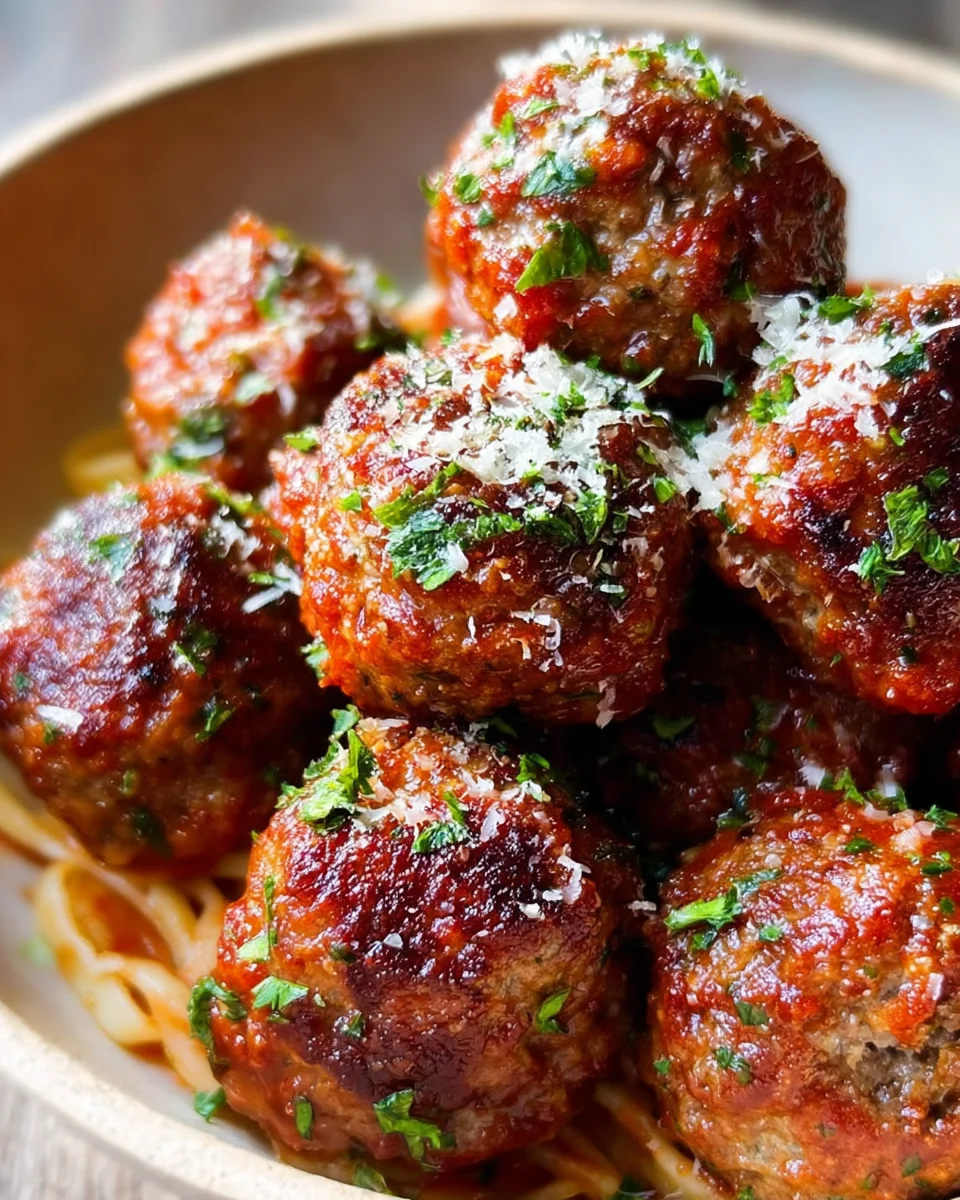 Melt-In-Your-Mouth Italian Meatballs