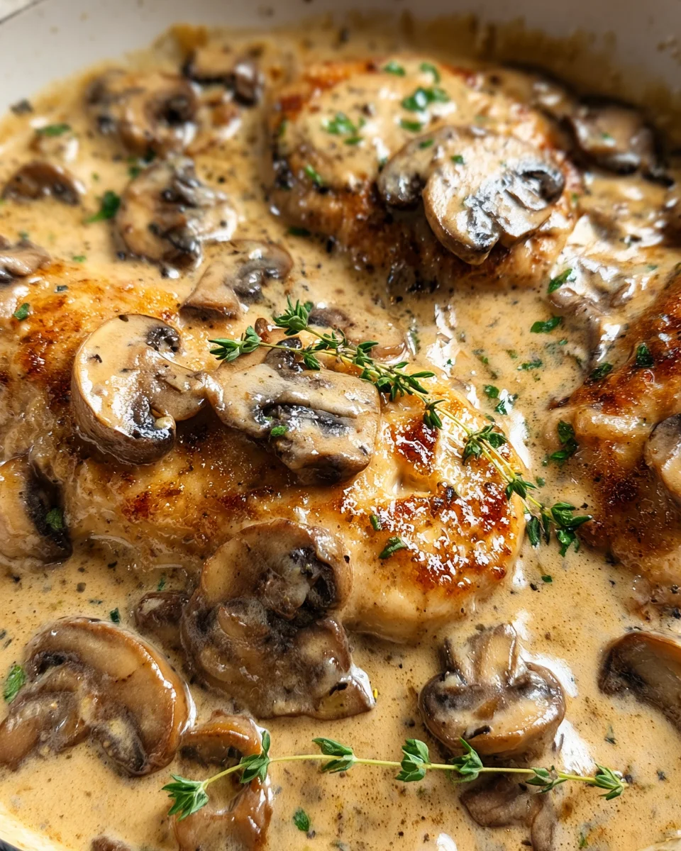 Mushroom Chicken