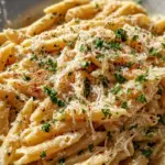 One Pot Creamy Garlic Pasta (Just 20 Minutes!)