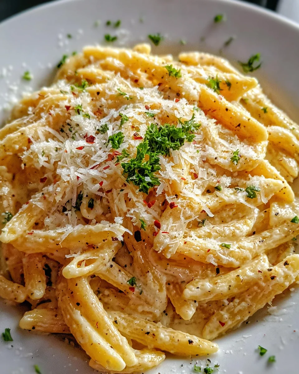 One Pot Creamy Garlic Pasta (Just 20 Minutes!) 18 One