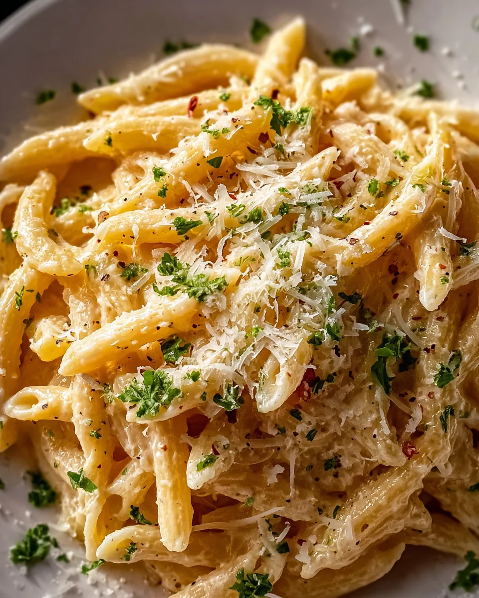 One Pot Creamy Garlic Pasta (Just 20 Minutes!) 19 One
