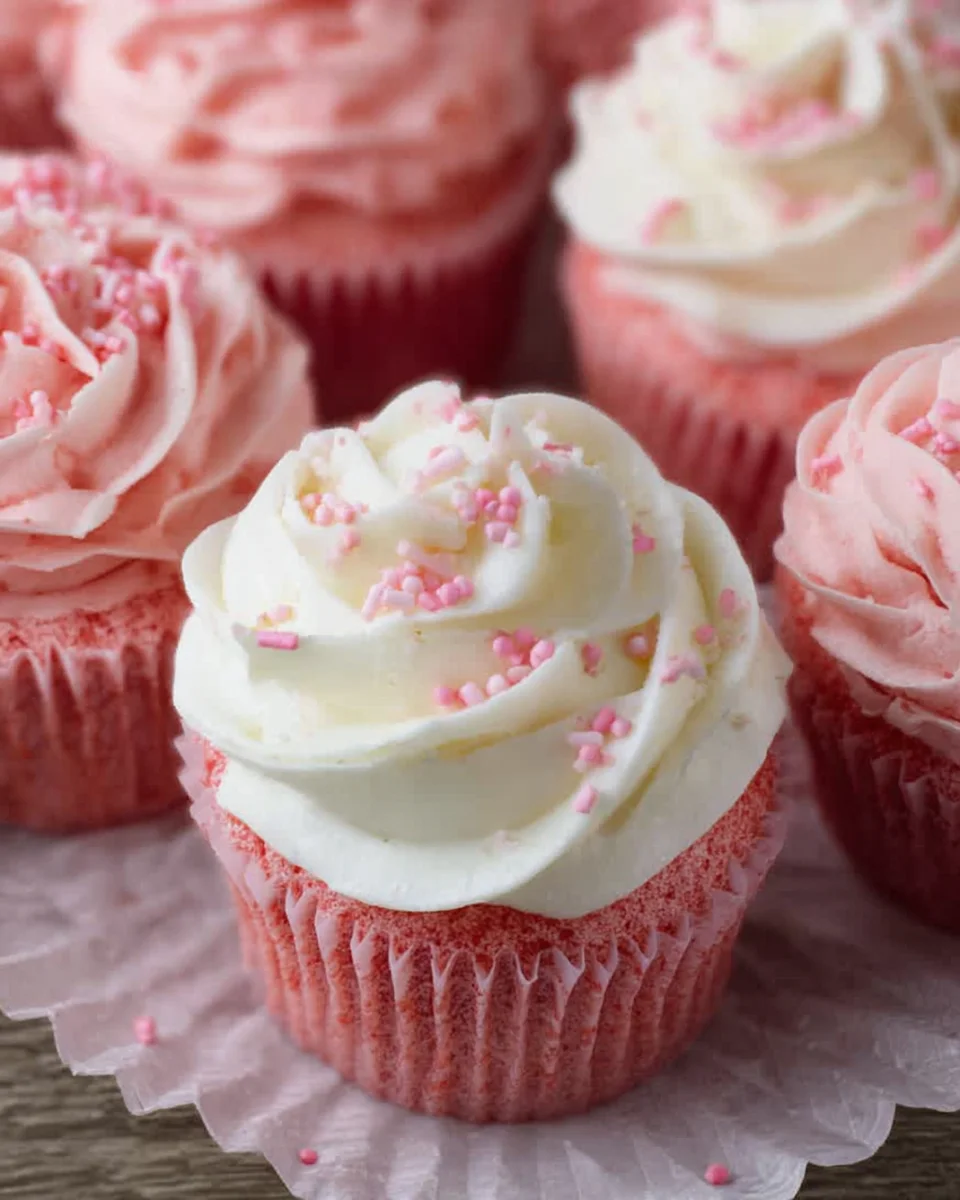 Pink Velvet Cupcake Recipe