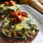 Portabella Veggie Burger Mushroom Melts