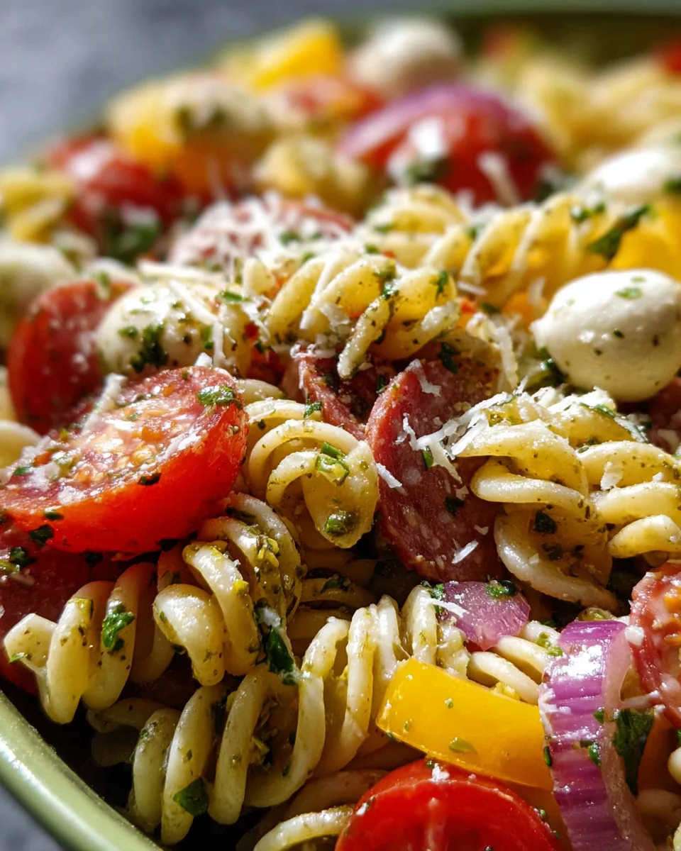 Quick Italian Pasta Salad (with 1 Secret Ingredient) 35 Quick