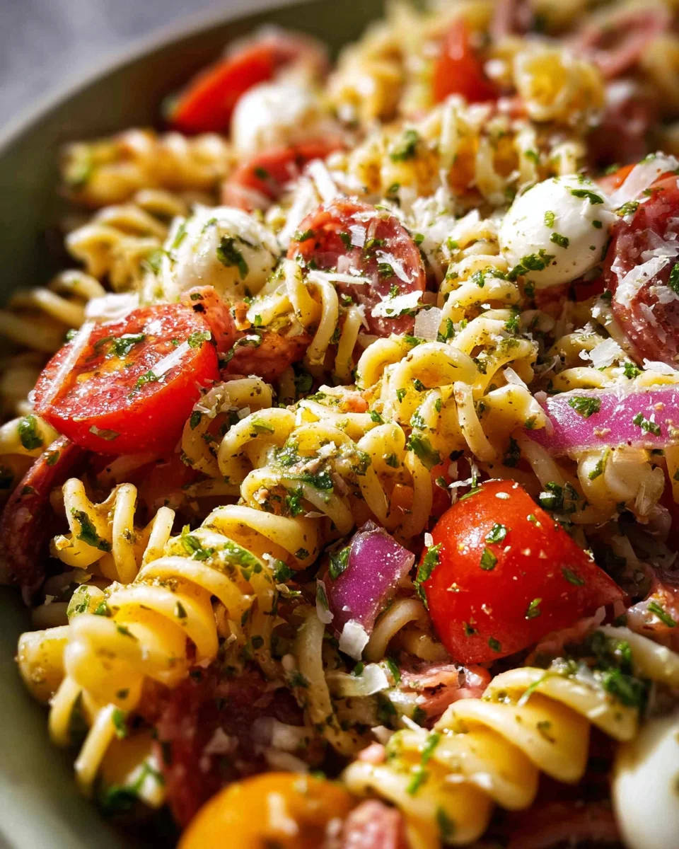 Quick Italian Pasta Salad (with 1 Secret Ingredient) 36 Quick