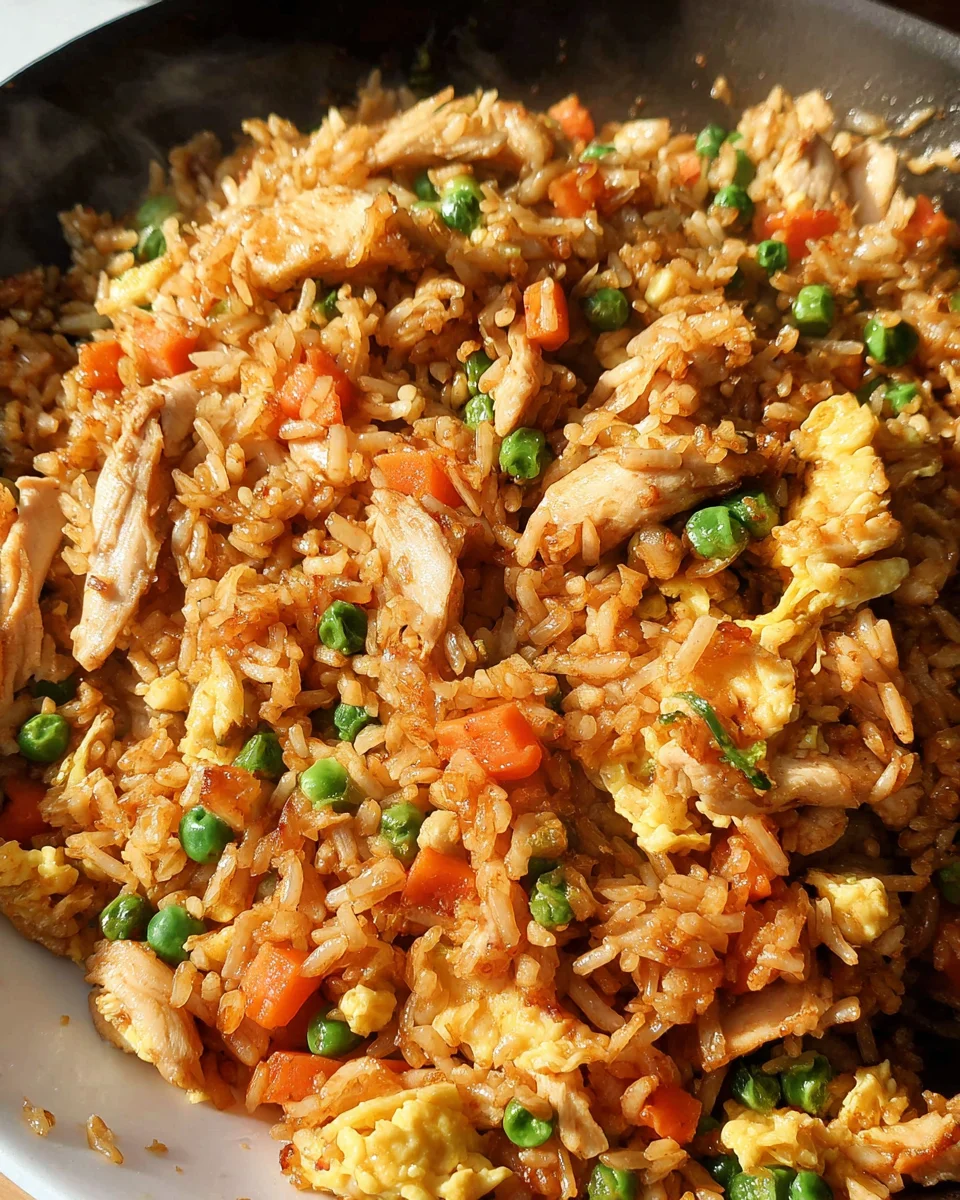 Quick & Easy Chicken Fried Rice