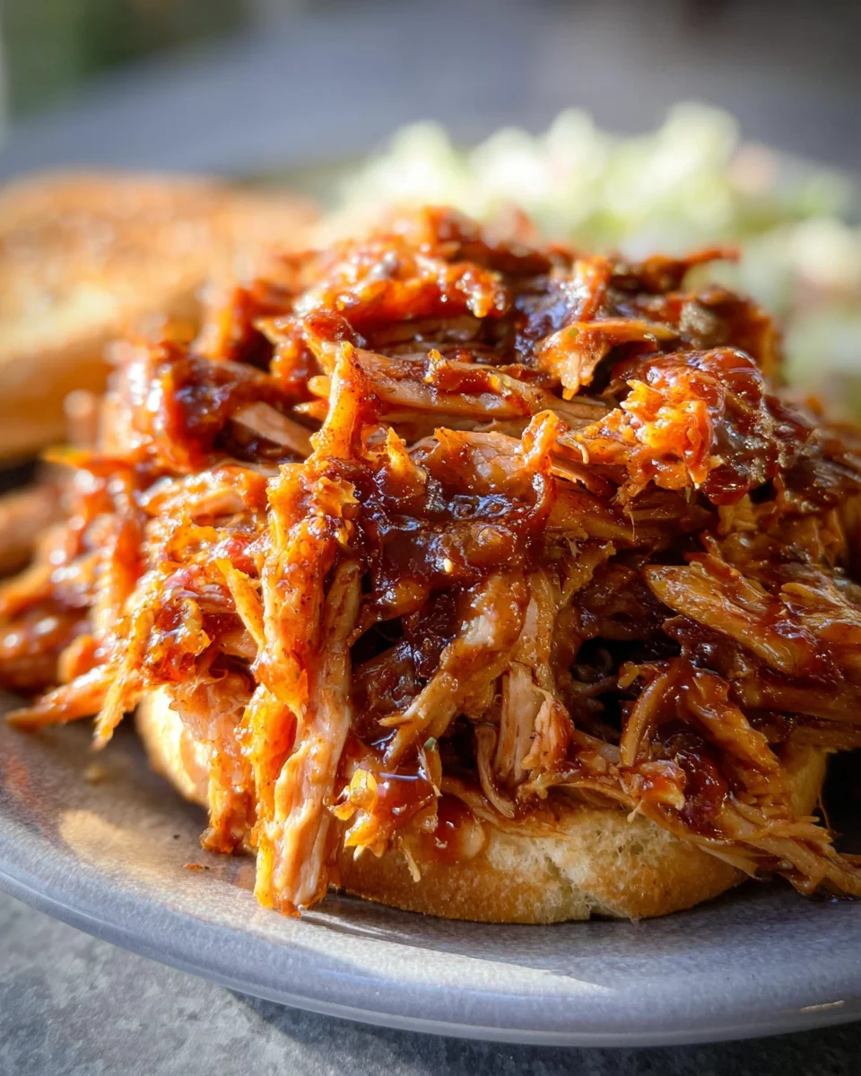 Slow Cooker BBQ Pulled Pork