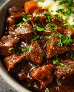 Slow Cooker Beef Tips and Gravy