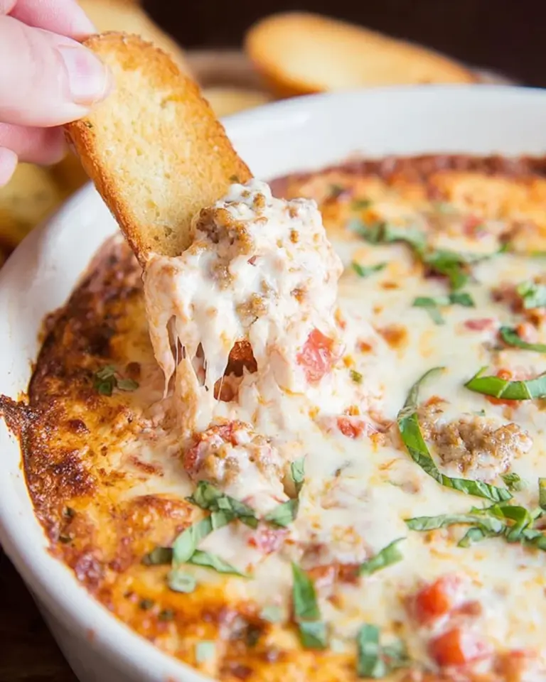 Spicy Italian Sausage Dip Recipe