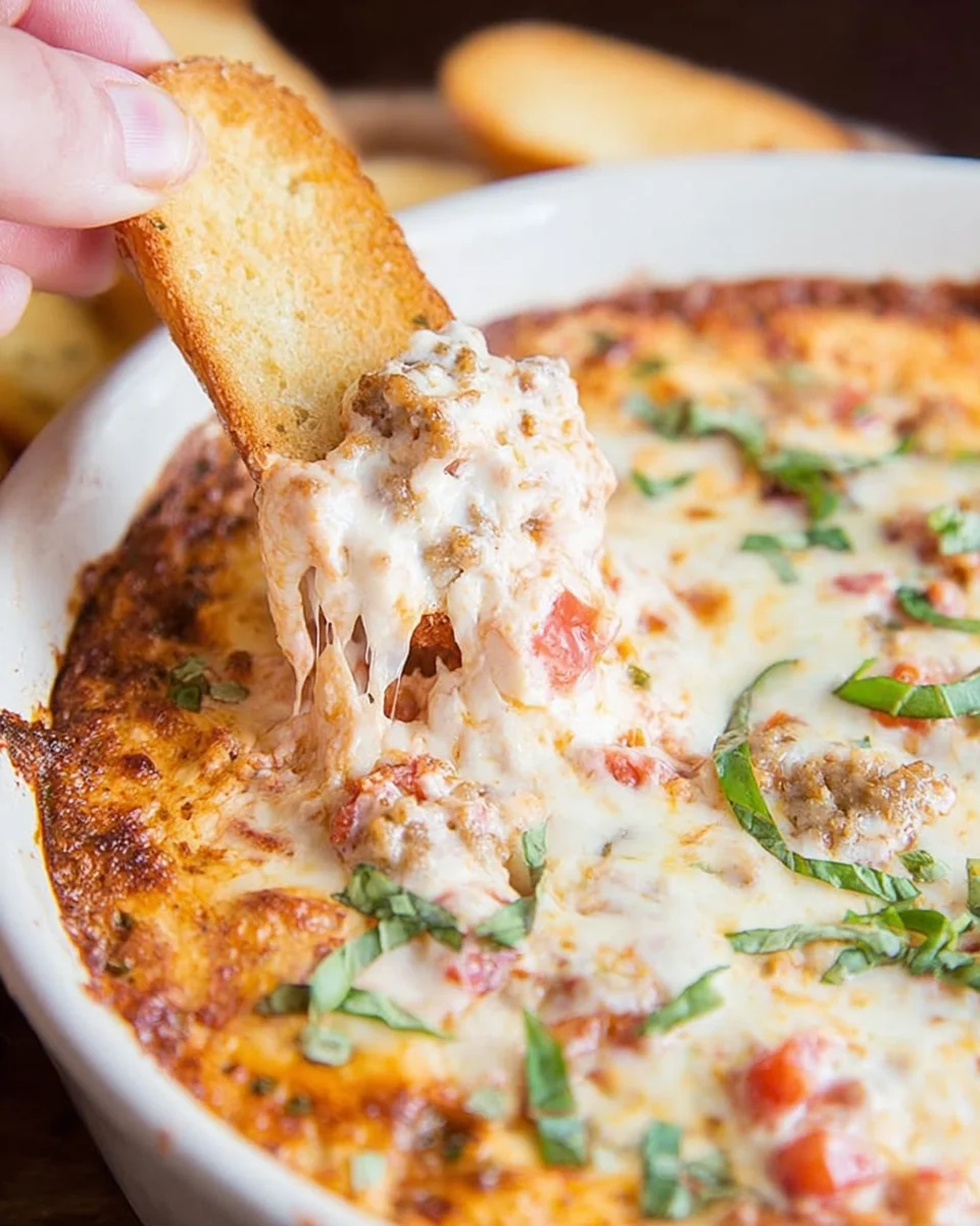 Spicy Italian Sausage Dip Recipe