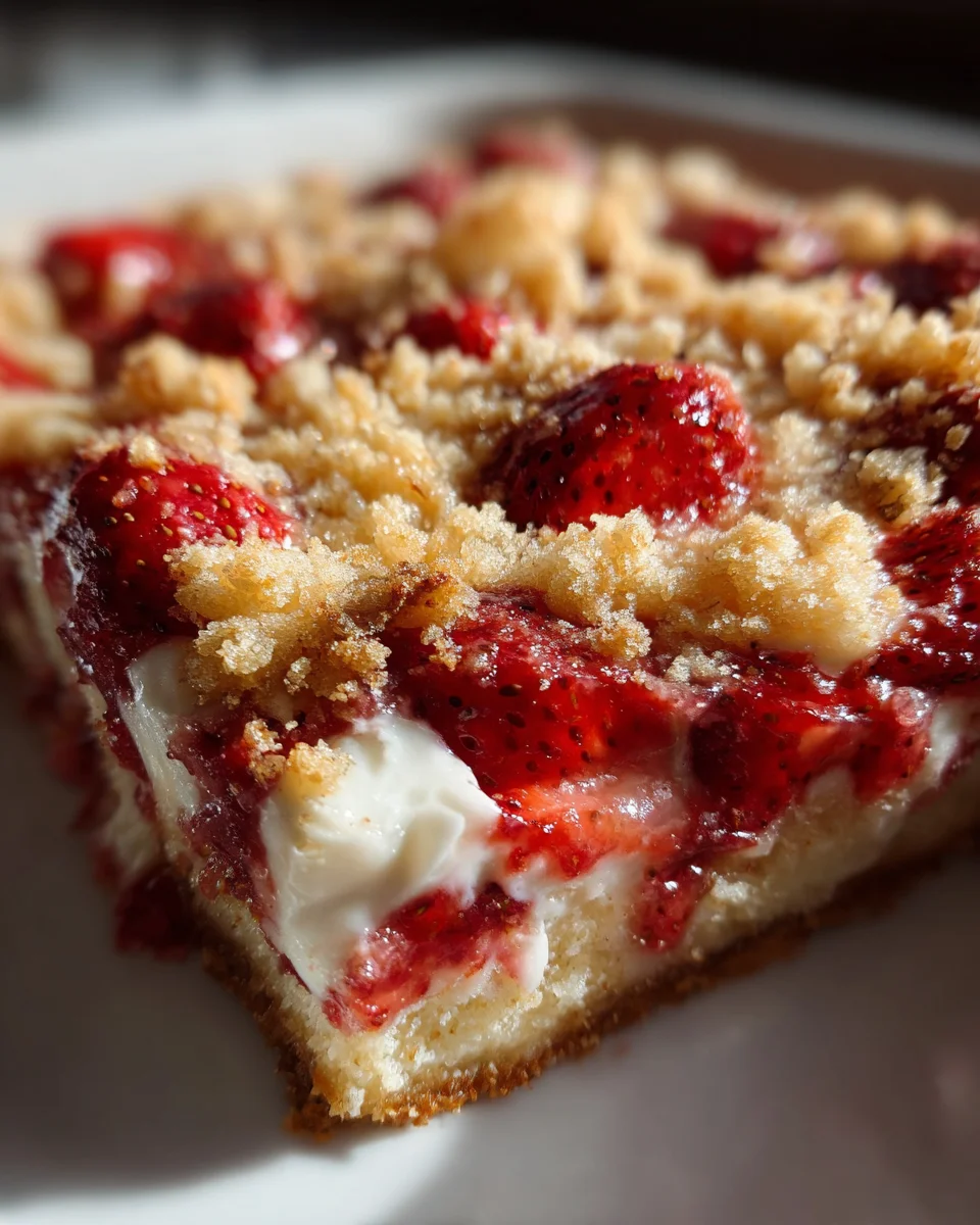 Strawberry Cheesecake Dump Cake