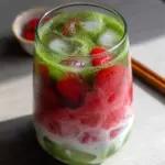 Strawberry Matcha Latte