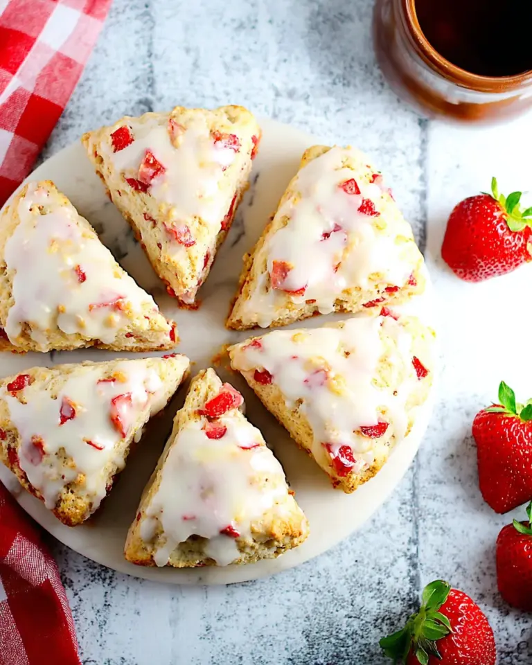 Strawberry Scones
