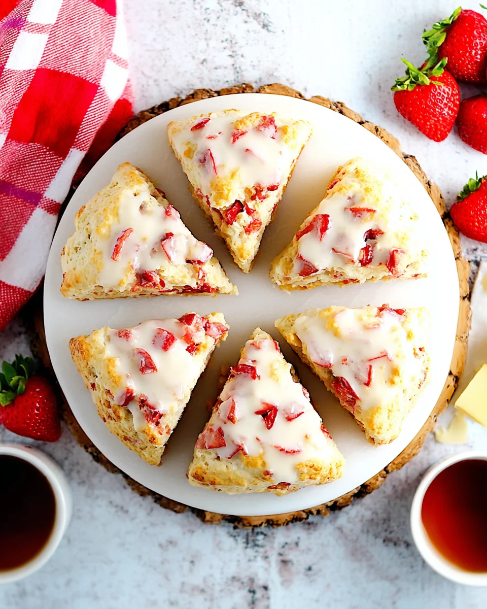 Strawberry Scones 20 Strawberry