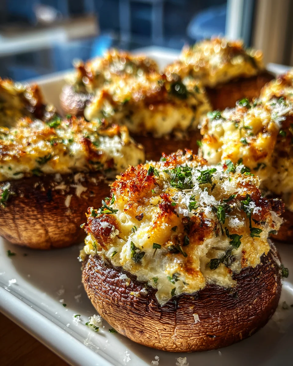 Stuffed Mushrooms Recipe 20 Stuffed